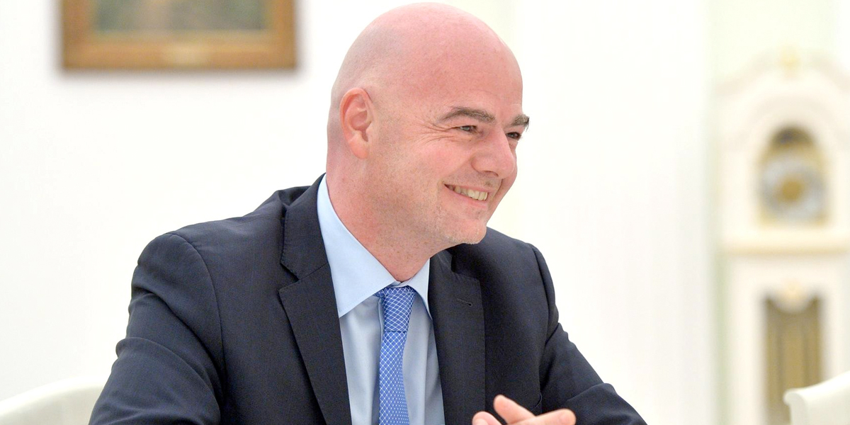 Gianni Infantino ya está en Bogotá Canal 1