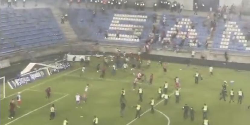 Capturan a tres personas por pelea entre hinchas del Unión Noticentro