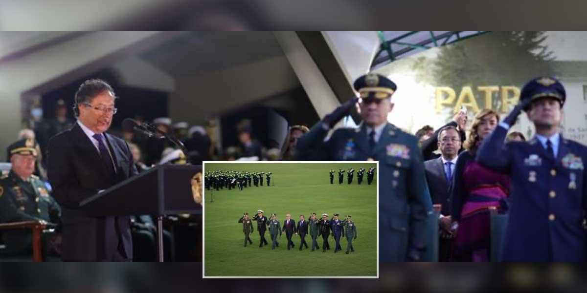 Presidente Petro Asumi El Mando De La Nueva C Pula Militar Canal