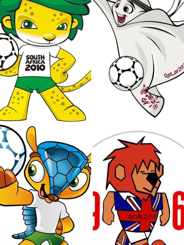 Las mascotas de todos los Mundiales de fútbol Canal 1