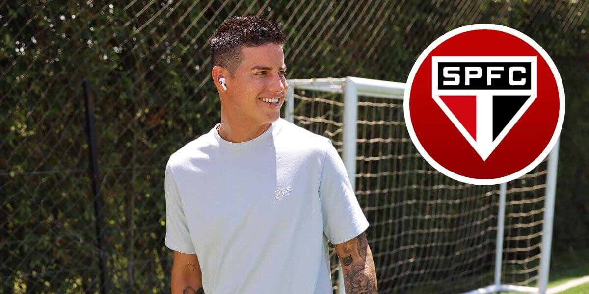 James Rodríguez es el nuevo jugador de Sao Paulo Canal 1