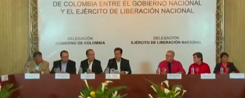 Gobierno y ELN anunciaron el inicio formal de los diálogos de paz - Canal 1
