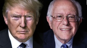 Donald Trump y Bernie Sanders
