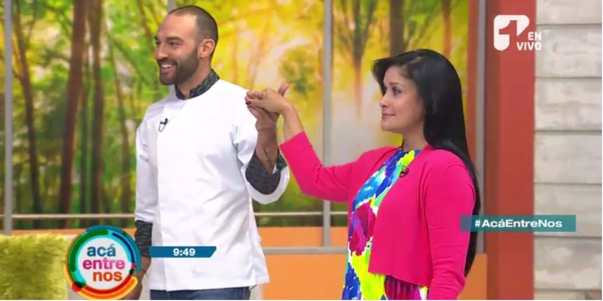 Revive el baile de nuestros presentadores en Acá Entre Nos - Foto: Captura de pantalla.
