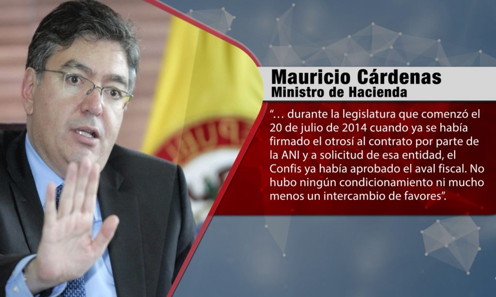 Ministro de Hacienda Mauricio Cardenas