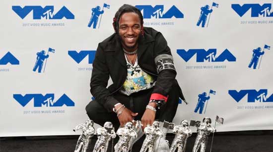 Kendrick Lamar triunfó en los MTV Video Music Awards