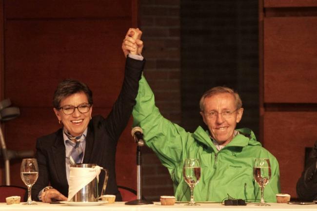 Claudia López elegida por el partido Verde