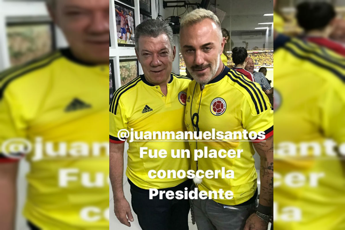 Acusan a Gianliuca Vacchi de ser &#8220;la sal&#8221; de la Selección Colombia