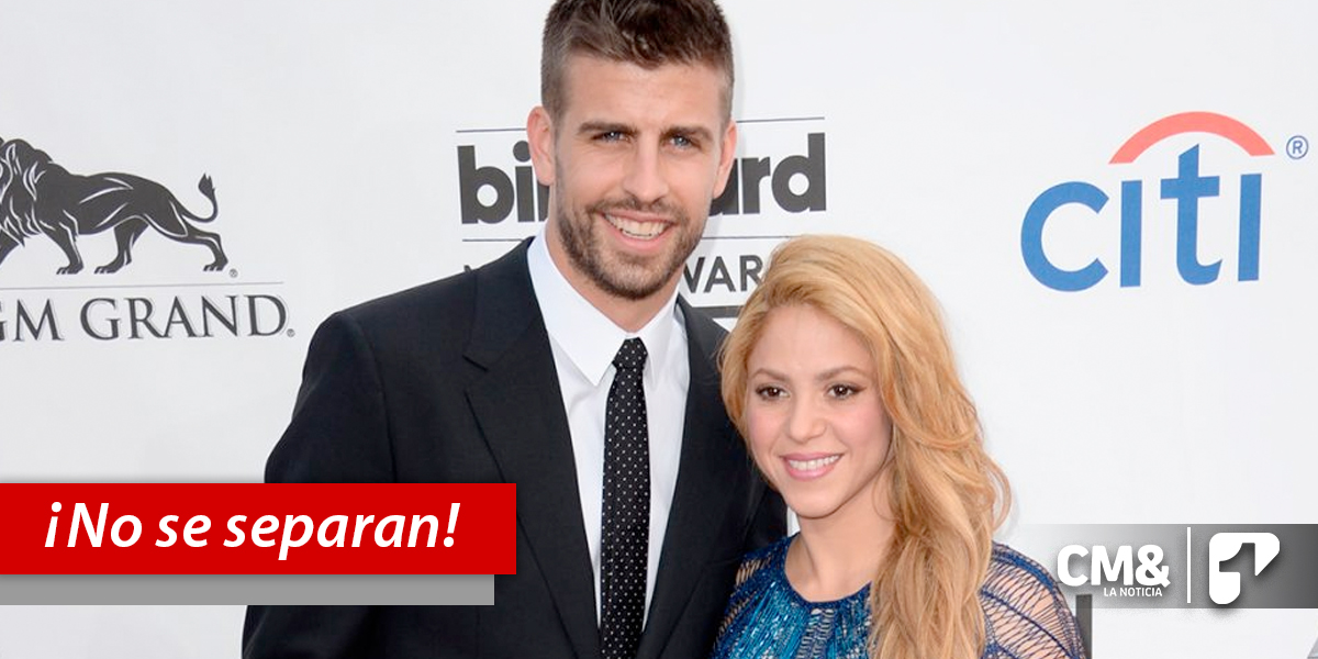 Con video, Piqué desmiente separación de Shakira