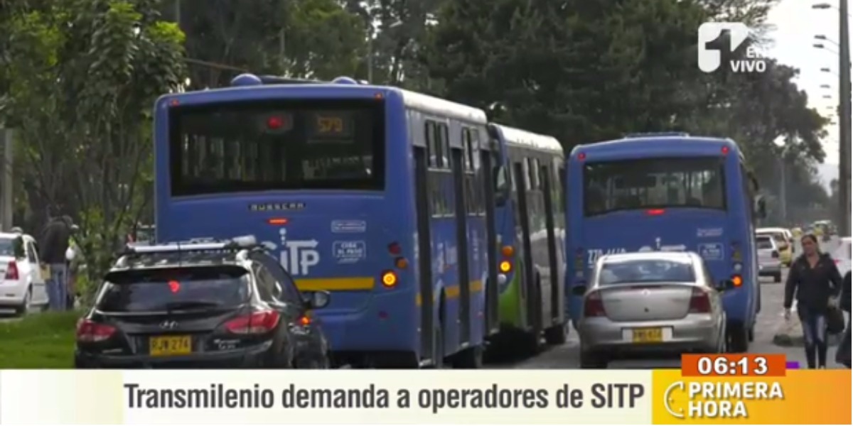 La demanda de Transmilenio al SITP - Foto: captura de pantalla.