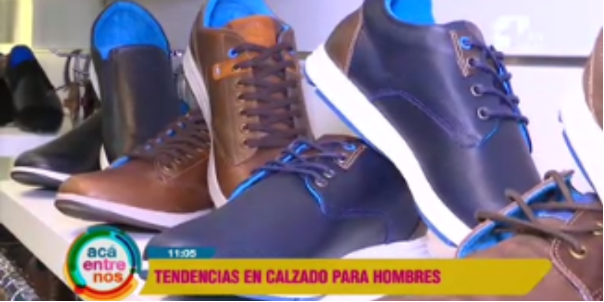 Moda de zapatos para hombres - Foto: captura de pantalla.