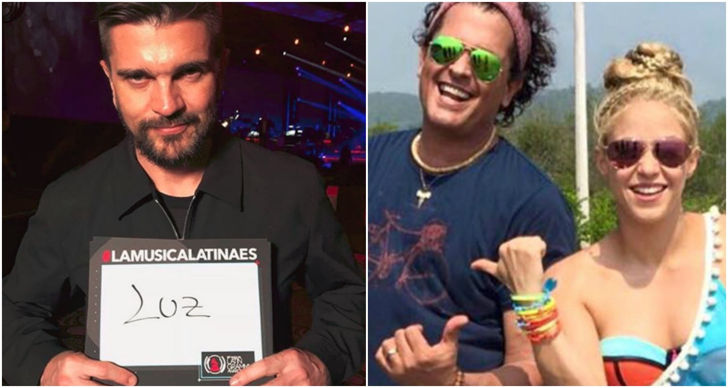 Juanes y Carlos Vives se solidarizan con Shakira enviándole estos mensajes