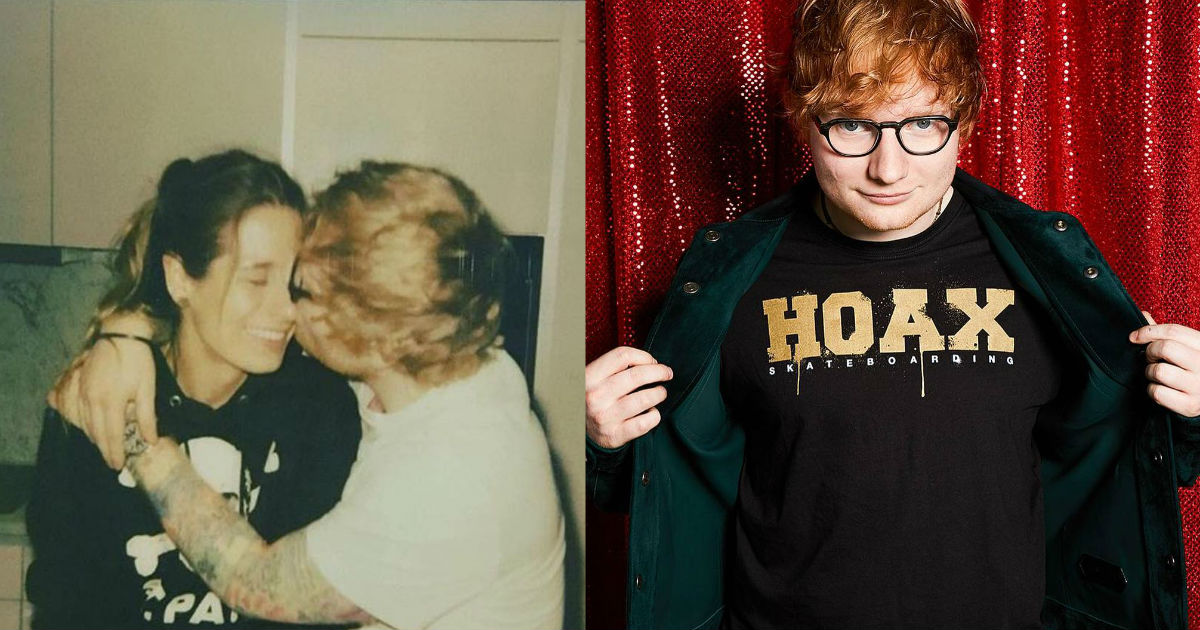 El cantante británico Ed Sheeran anuncia que está comprometido
