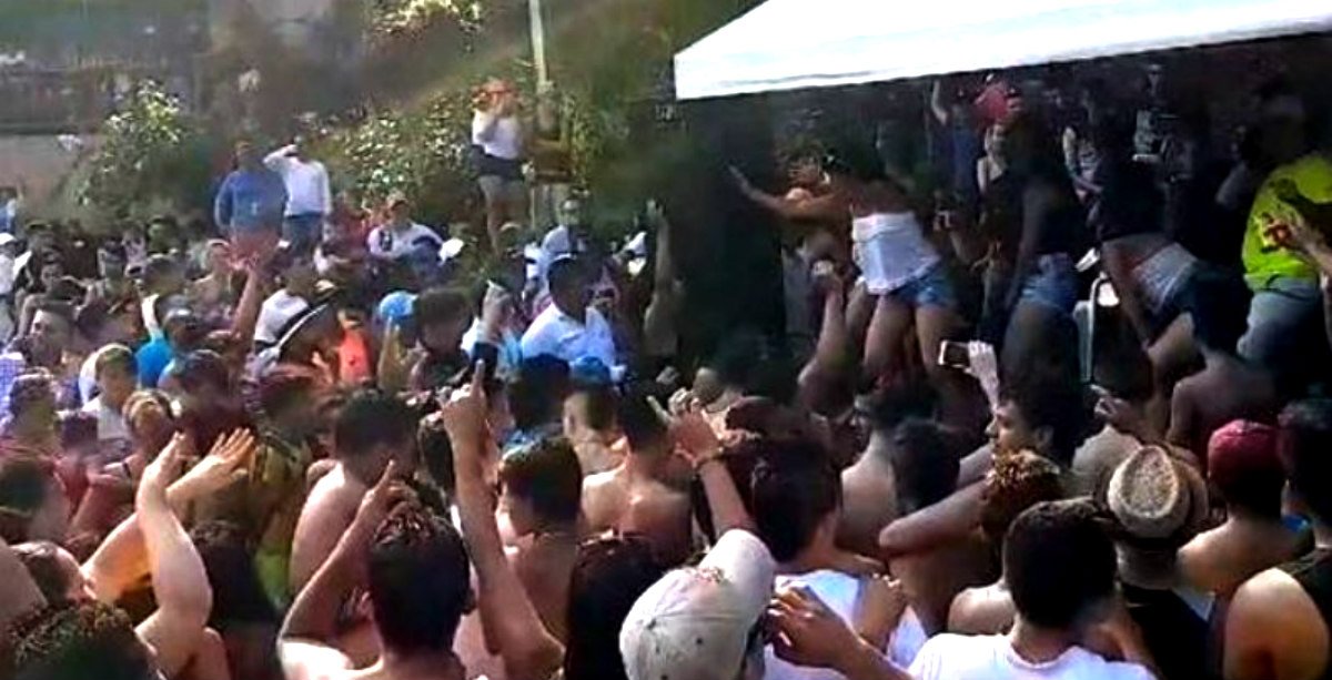 Concurso de camisetas mojadas con menores causa indignación en San Gil
