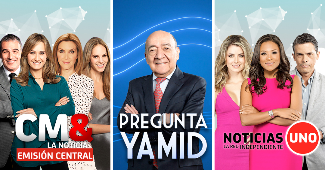 Noticiero CM&, Noticias Uno, Pregunta Yamid Y Mabel Lara, Nominados A ...