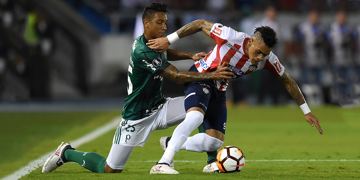 Dura derrota del Junior de Barranquilla ante Palmeiras - Canal 1
