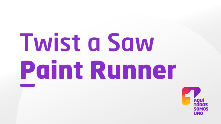 Twist a saw paint runner