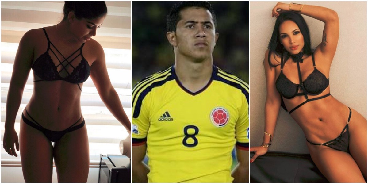 El &#8216;triángulo amoroso&#8217; de un reconocido futbolista colombiano