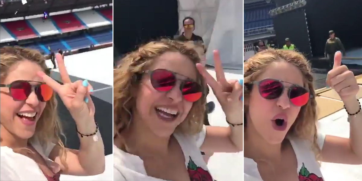Shakira llega a Colombia, la cantante aterrizó en Barranquilla - Canal 1