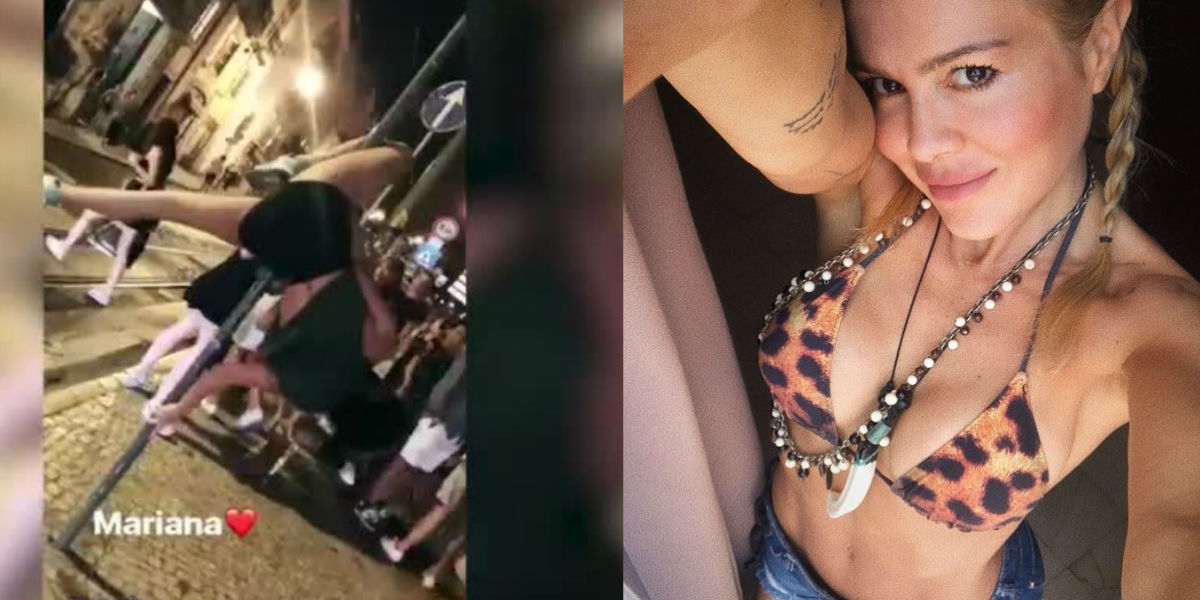 El Sensual Baile Que Hizo La Hija De Natalia Paris Con Un Tubo De Una