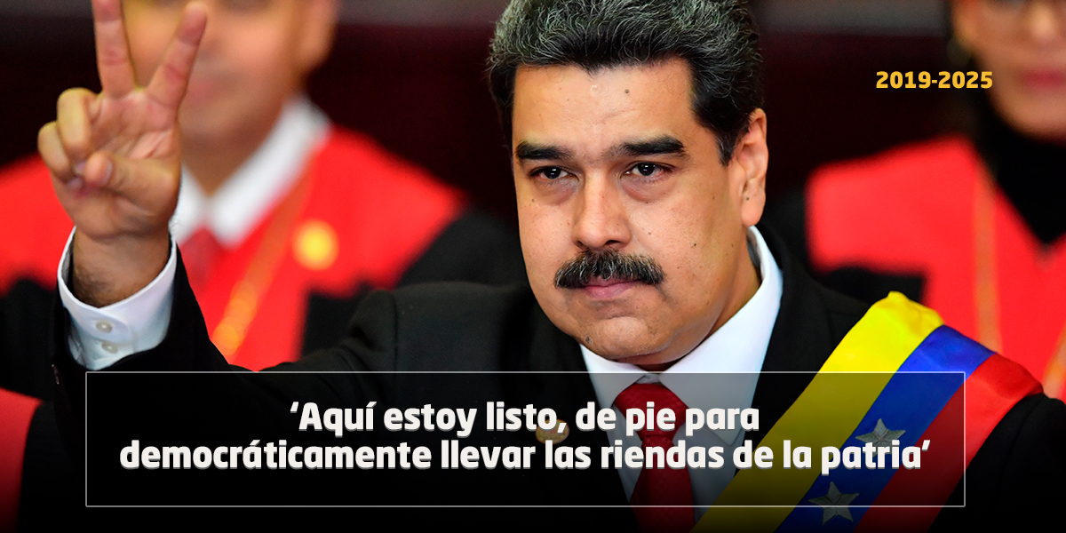 Maduro jura segundo periodo como pdte. de Venezuela en medio de rechazo ...