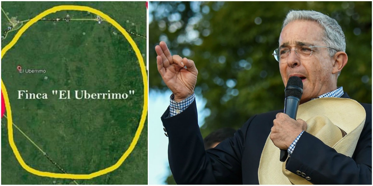 Este es el verdadero tamaño de 'El Ubérrimo': la hacienda de Álvaro Uribe -  Canal 1