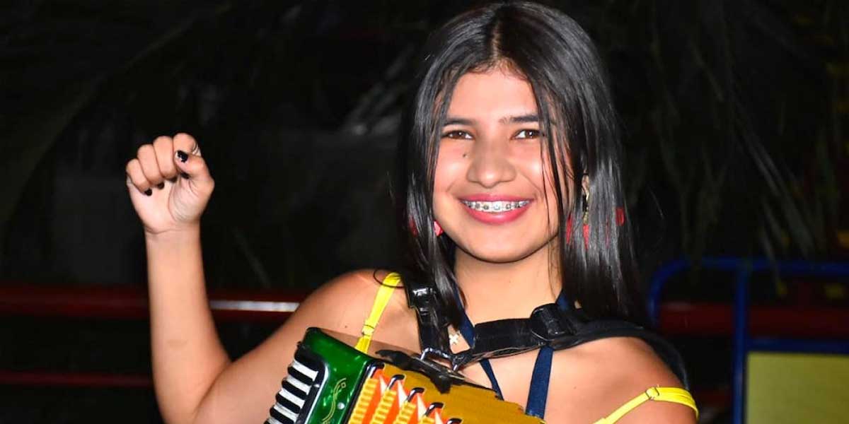 Loraine Lara, coronada como primera reina del acordeón en el Festival Vallenato