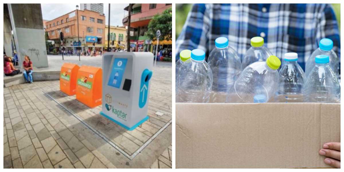 Bonos a cambio de botellas, así será el primer contenedor inteligente de reciclaje que tendrá Medellín