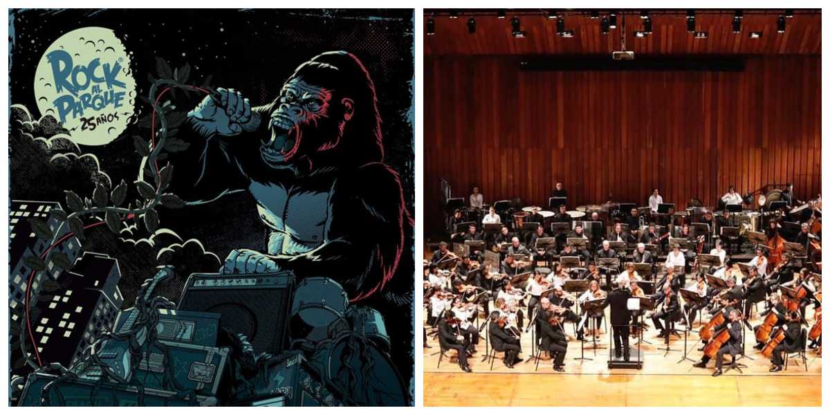 La Orquesta Filarmónica de Bogotá será la encargada del cierre de Rock al Parque