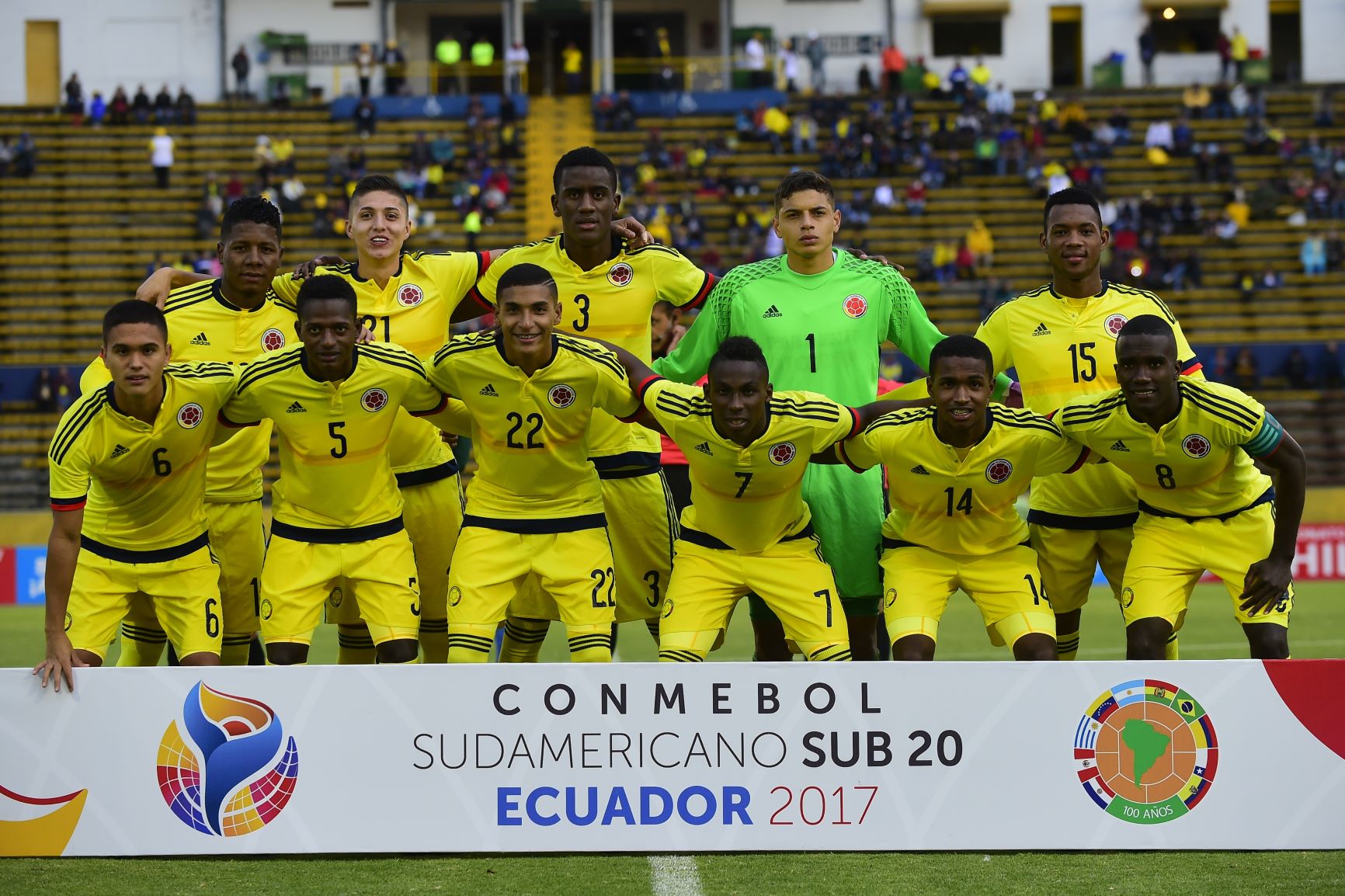 Historial de Selección Colombia Sub20 frente a rivales de grupo en el