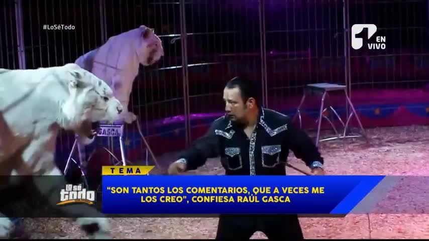 Raul Gasca Revela Que Paso Con Los Animales Del Circo Y Se Defiende De Las Criticas Canal 1