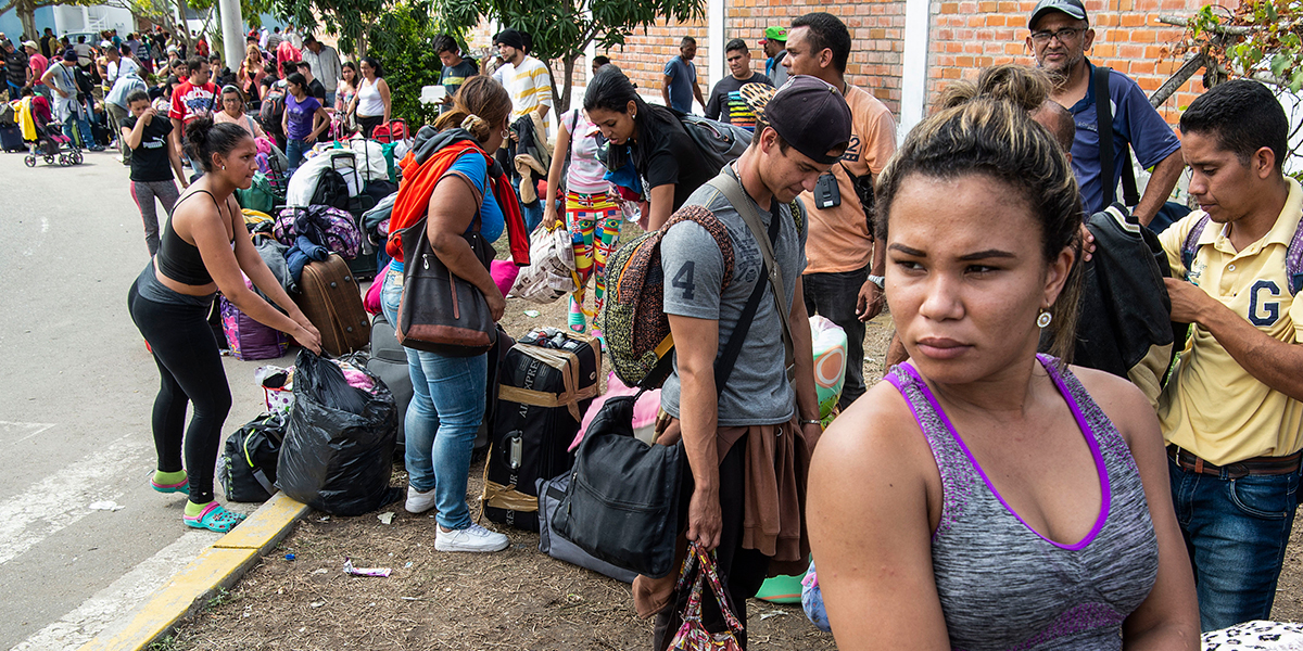 Cifra de venezolanos disminuye por segundo mes consecutivo en Colombia