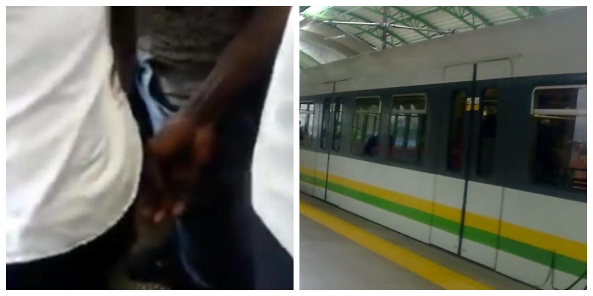 Mujer enfrenta a acosador de pasajera en Metro de Medellín - Canal 1