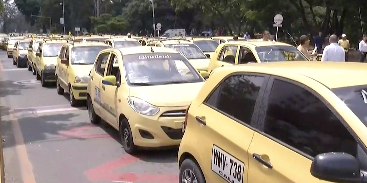 ¡Prepárese! Taxistas confirman nueva jornada de paro nacional