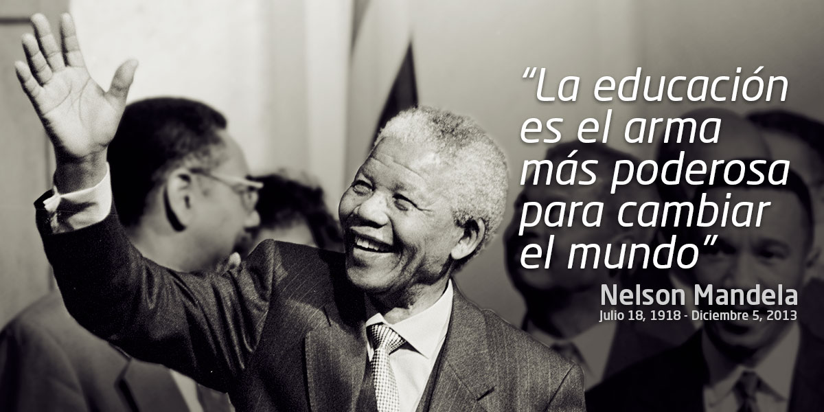 Nelson Mandela: Su vida en fotos y frases célebres