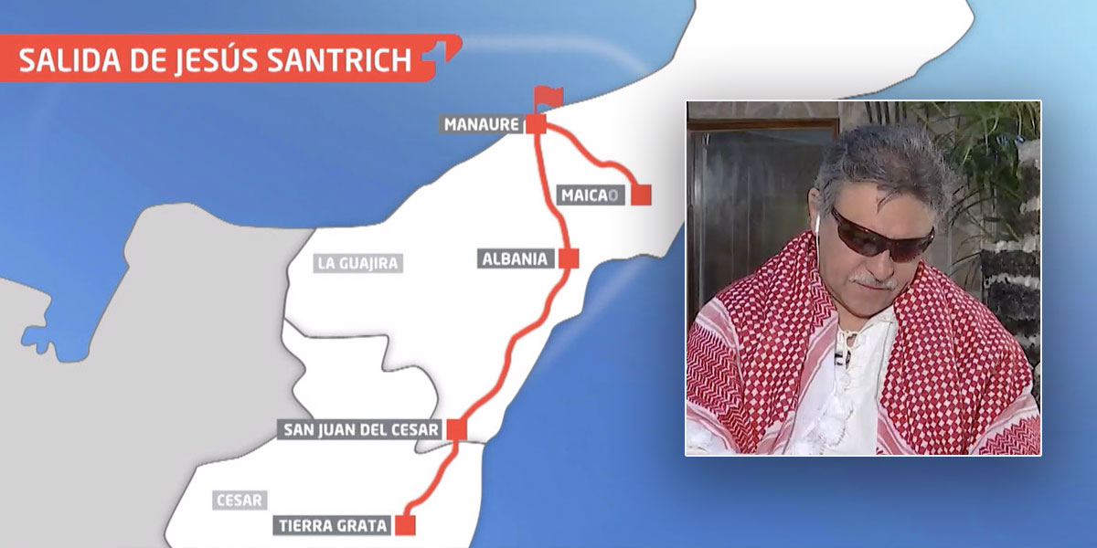 Exclusivo Cmi Asi Huyo Jesus Santrich A Venezuela Noticentro 1 Cm