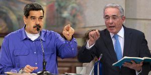 Maduro acusa a Uribe de conspirar contra elecciones en Venezuela y lo llama terrorista