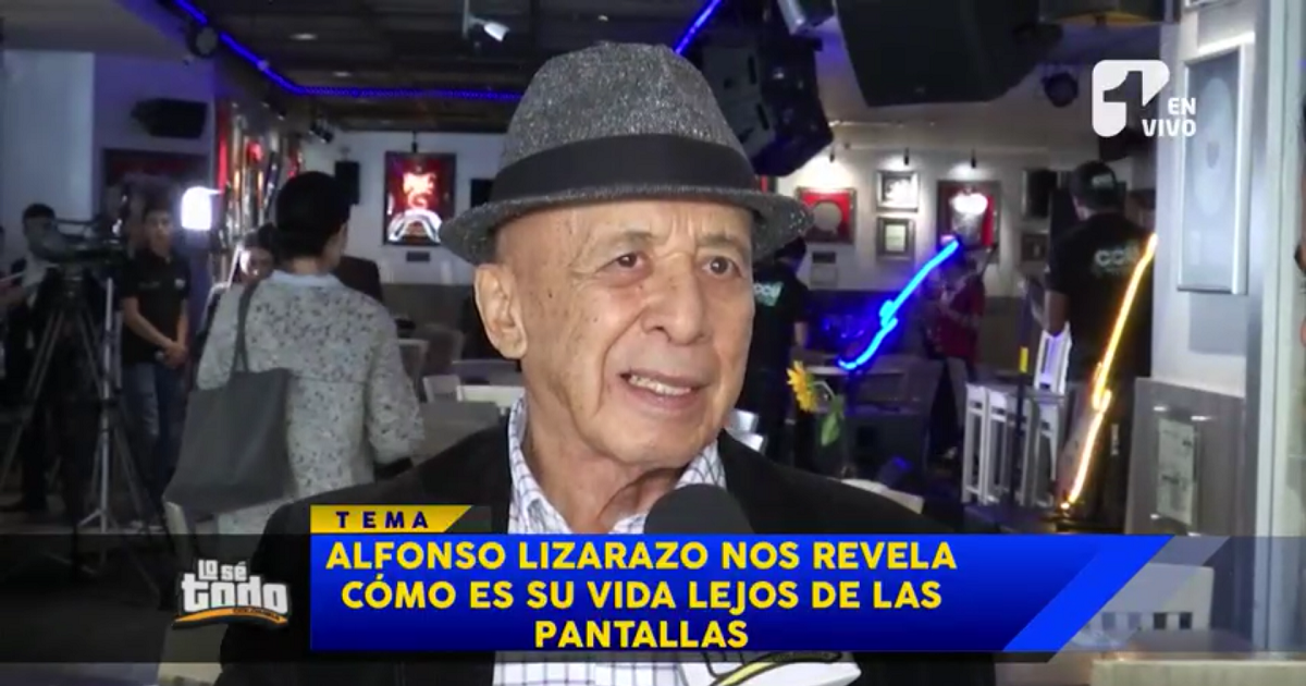 Nostálgico, Alfonso Lizarazo dice que le hace falta hacer humor Canal 1