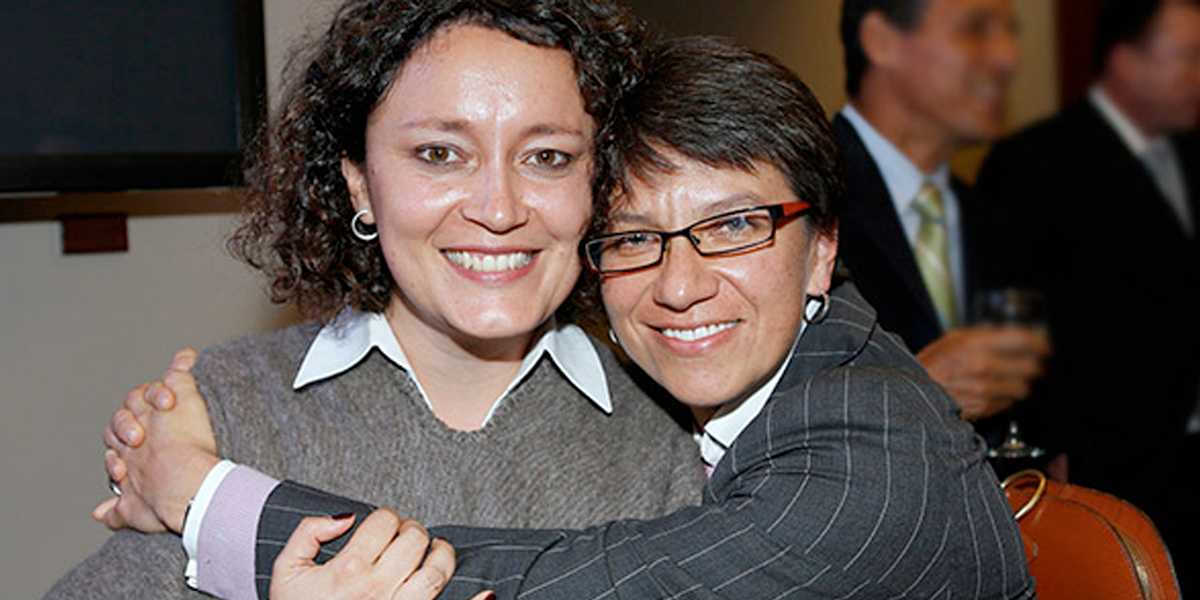 Esta es la historia de amor de Angélica Lozano y Claudia López, la nueva alcaldesa de Bogotá - Noticentro 1 CM&
