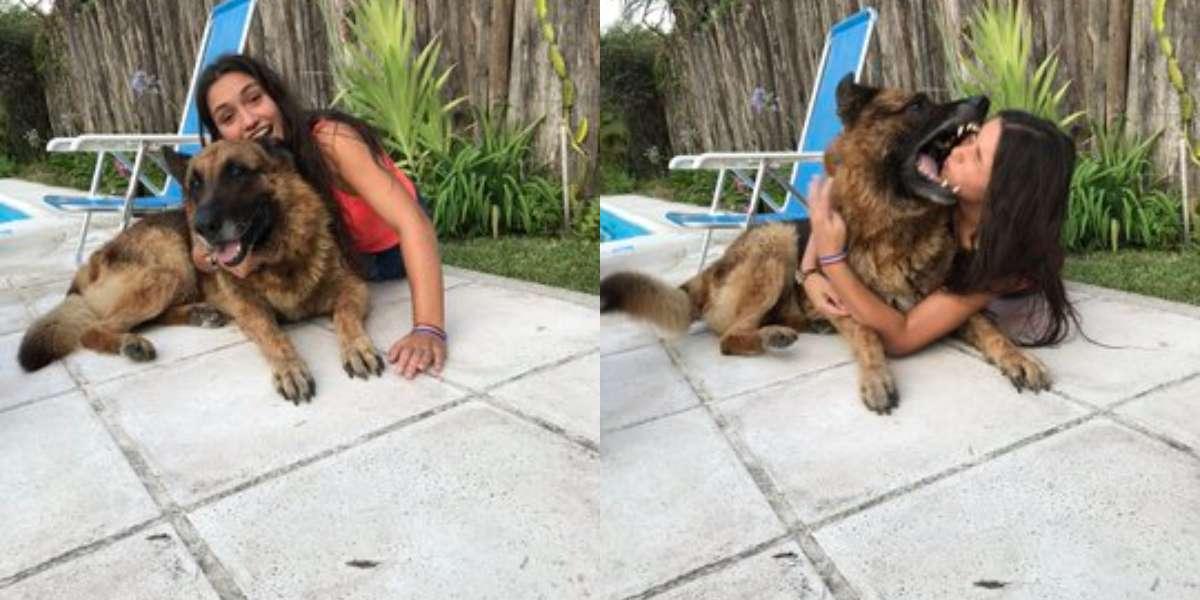 Joven mostró cómo quedó su rostro luego de que un perro la atacara en una sesión de fotos