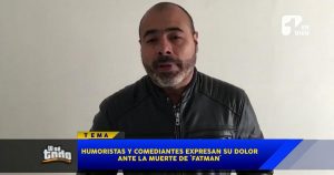 Sentidos mensajes de humoristas a ‘Fatman’, el comediante de Sábados Felices fallecido