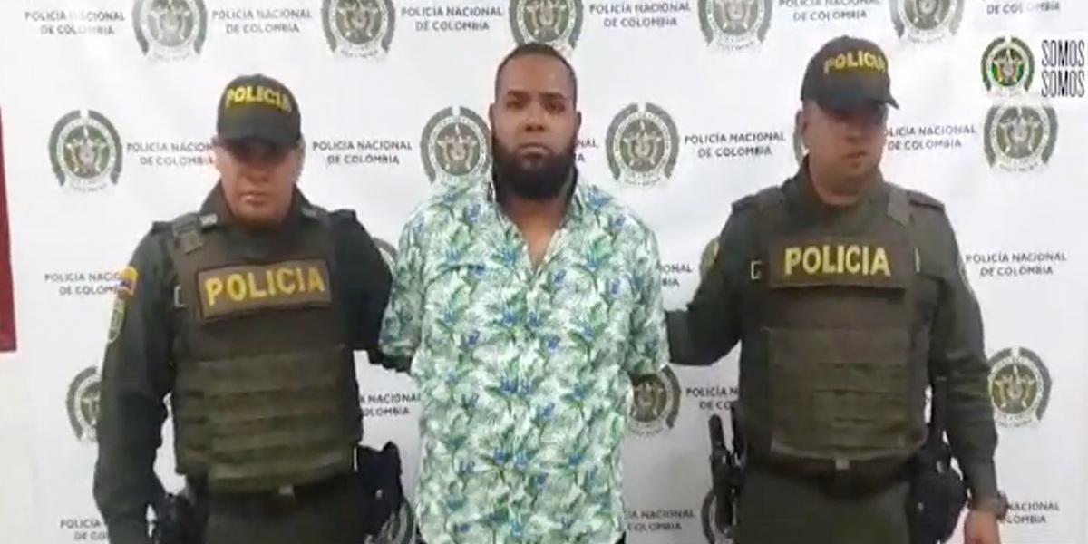 Capturan a alias ‘El Negro’, uno de los más buscados de Itagüí, Antioquia