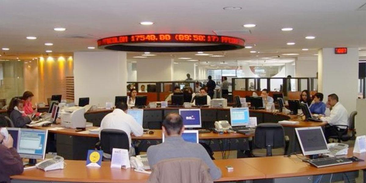 Bolsa de Valores de Colombia suspende operaciones por pérdidas del 10 %