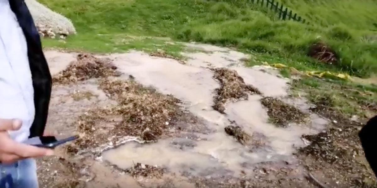 Chía nuevamente se queda sin agua tras nueva ruptura de tubería