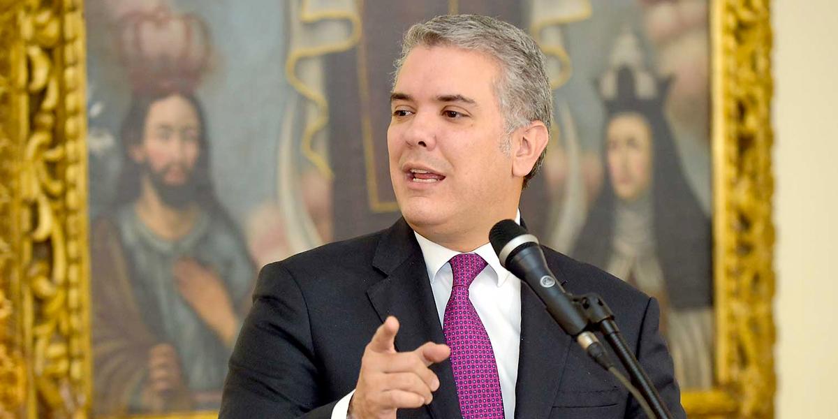 “Inversionistas nos siguen mirando con un lente de admiración”, dice el presidente Duque