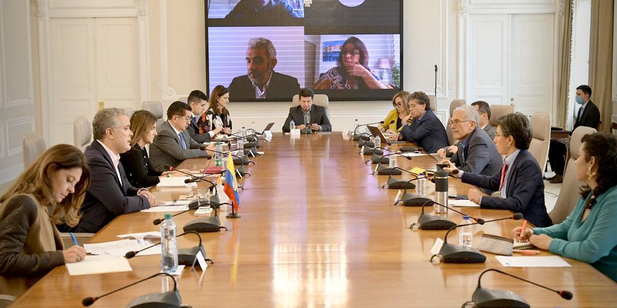 Reunión Duque y Gobierno - Canal 1