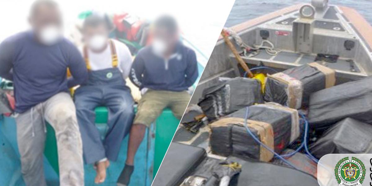 Policía incauta 1,5 toneladas de cocaína cerca de frontera con Ecuador
