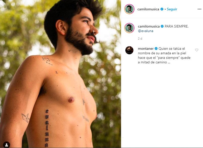 Ricardo Montaner y las criticas al tatuaje de Camilo sobre Evaluna - Canal 1