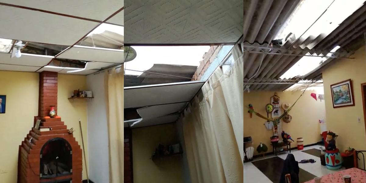 Boletín #9: Vendaval afectó a siete veredas en Sibaté, Cundinamarca