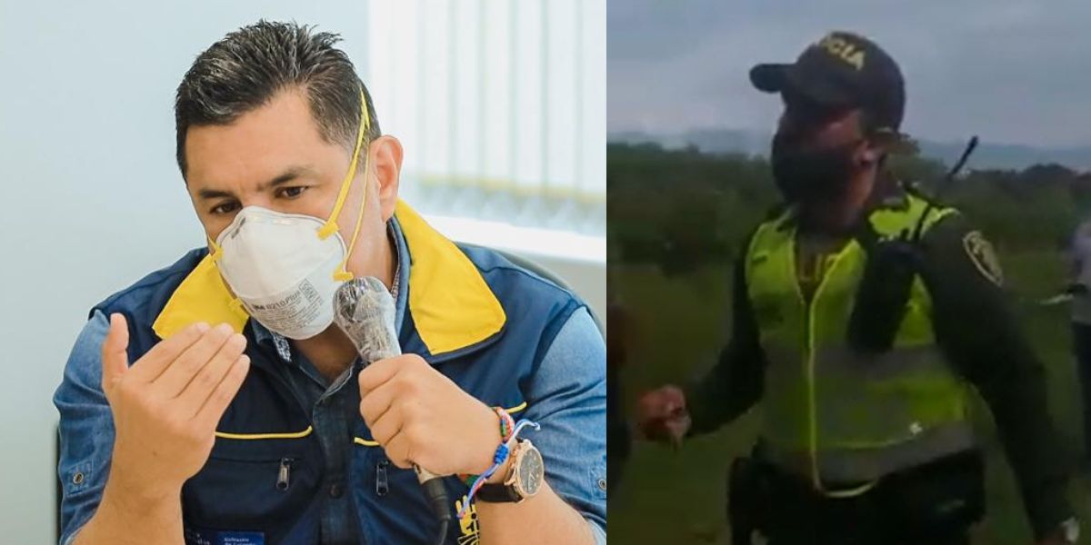 alcalde cali jorge ivan ospina contexto desalojo patrullero angel zuñiga policia